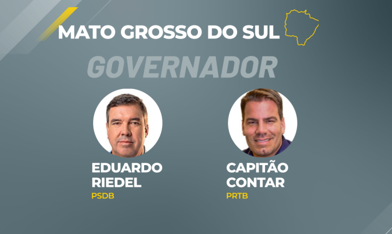 Eduardo Riedel (PSDB)  é eleito governador do Mato Grosso do Sul 