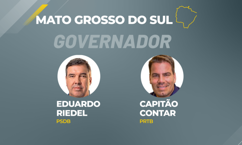 Eduardo Riedel (PSDB)  Ã© eleito governador do Mato Grosso do Sul 