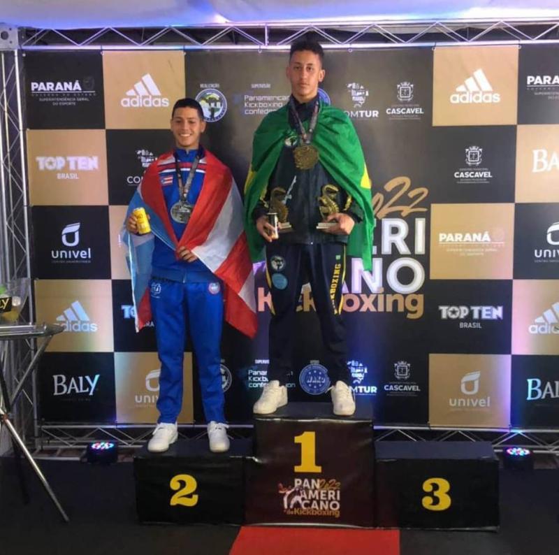 Laranjeirense Natan Alves Ã© CampeÃ£o Pan-americano de Kickboxing