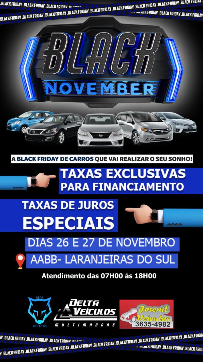 Mega FeirÃ£o de VeÃ­culos na AABB em Laranjeiras do Sul 