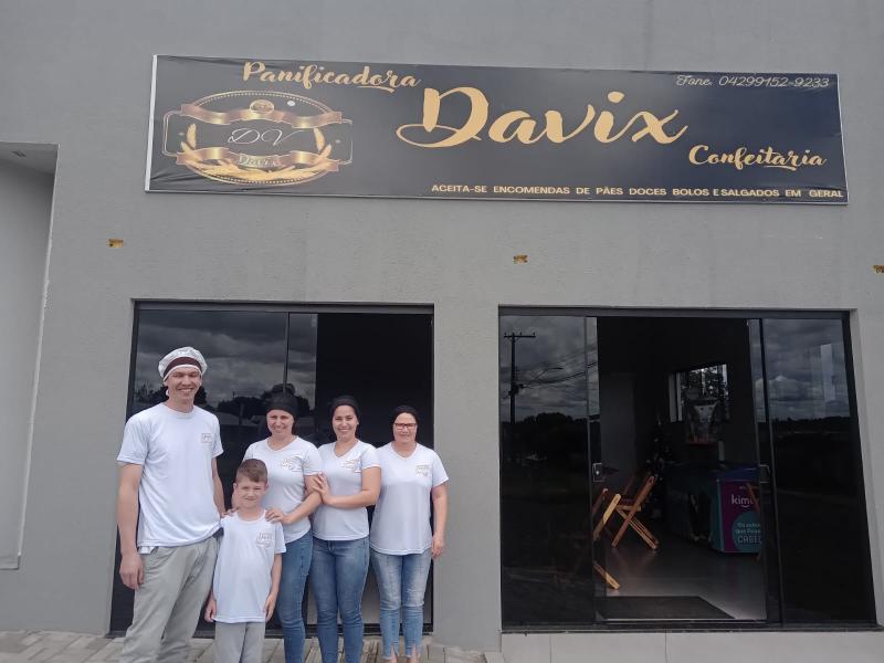 De portas abertas em Laranjeiras do Sul a Panificadora DAVIX