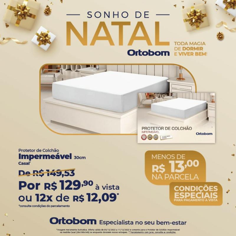 PromoÃ§Ã£o Sonho de Natal ColchÃµes Ortobom 