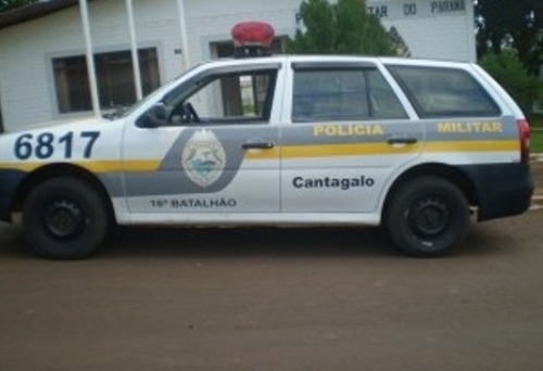 Cantagalo: Homem ameaça esposa e atira em toda a casa