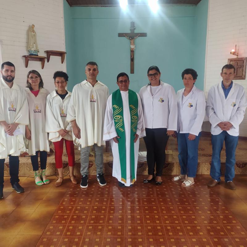 Festa em louvor a SÃ£o SebastiÃ£o em Campo do Bugre reuniu Centenas de FiÃ©is