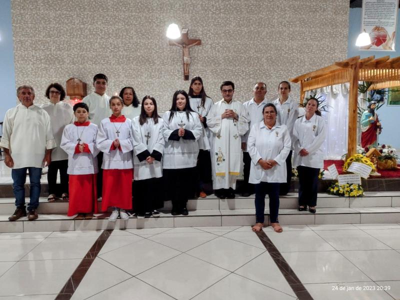 Comunidade Invernada Grande celebra o Padroeiro SÃ£o Paulo com Missa Solene