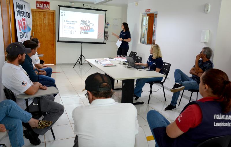 Laranjeiras do Sul participa da campanha â€œAqui o Mosquito nÃ£o entraâ€