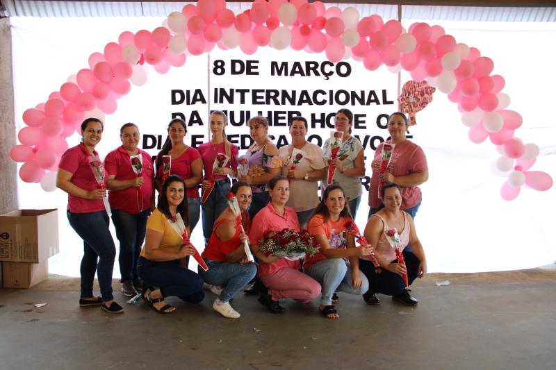 Prefeitura do Virmond antecipou as comemoraÃ§Ãµes do Dia Internacional da Mulher