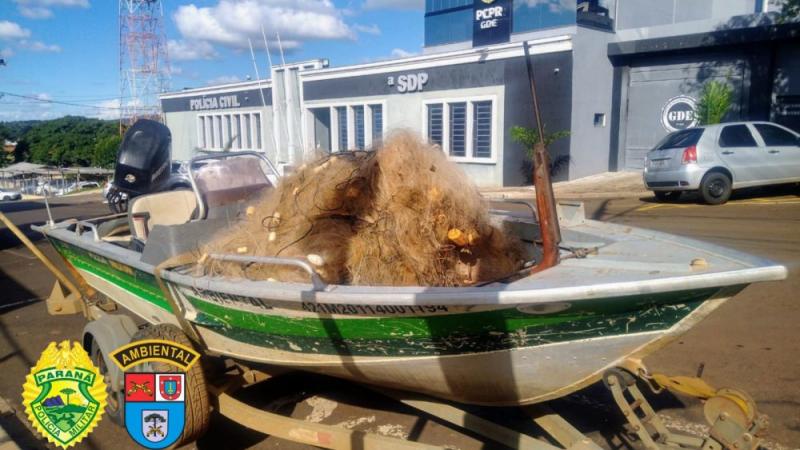 P. Barreiro: Pescador é detido pela Polícia Ambiental com quase 150 Kg de peixes 