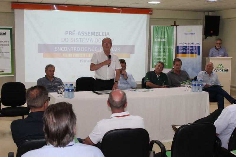 COPROSSEL E SICREDI GRANDES LAGOS PR/SP sediam reuniÃ£o de cooperativas do Sudoeste do PR