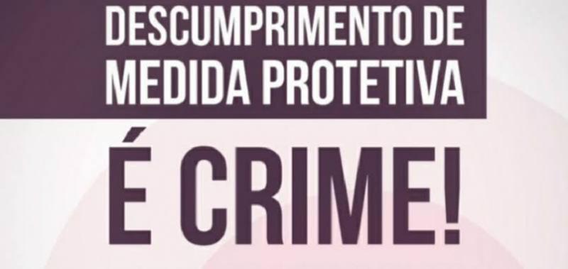 Laranjeiras: PolÃ­cia Civil prende homem por descumprimento de medida protetiva 