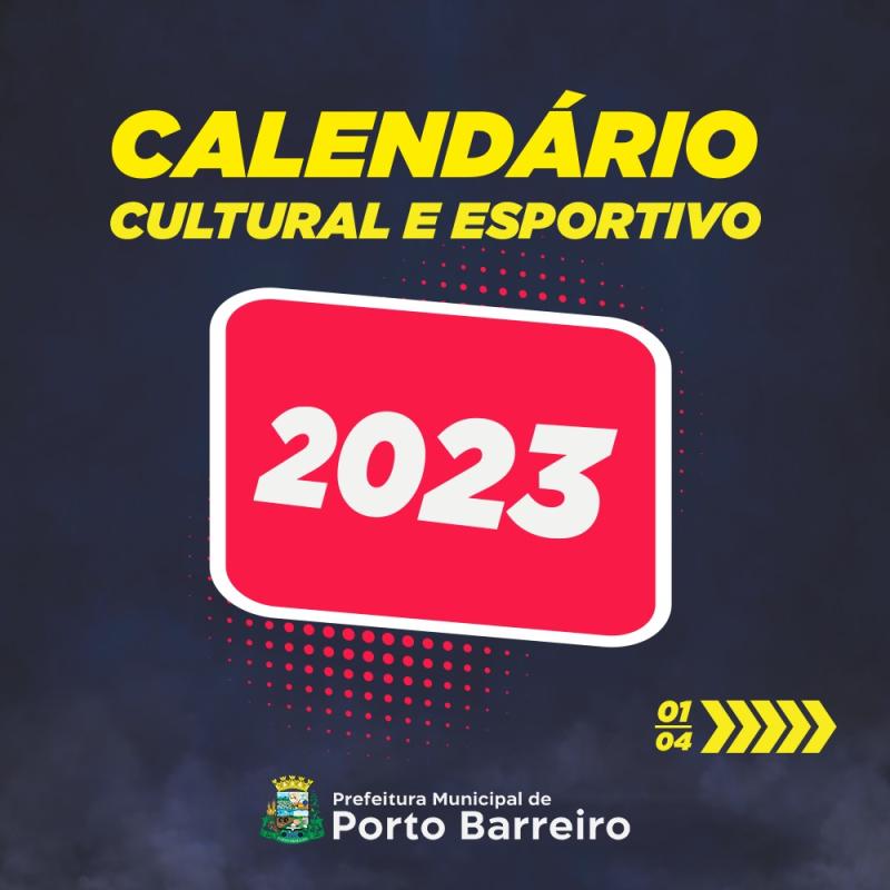 CalendÃ¡rio Esportivo 2023 de Porto Barreiro comeÃ§a com o Municipal de Futebol Sete  