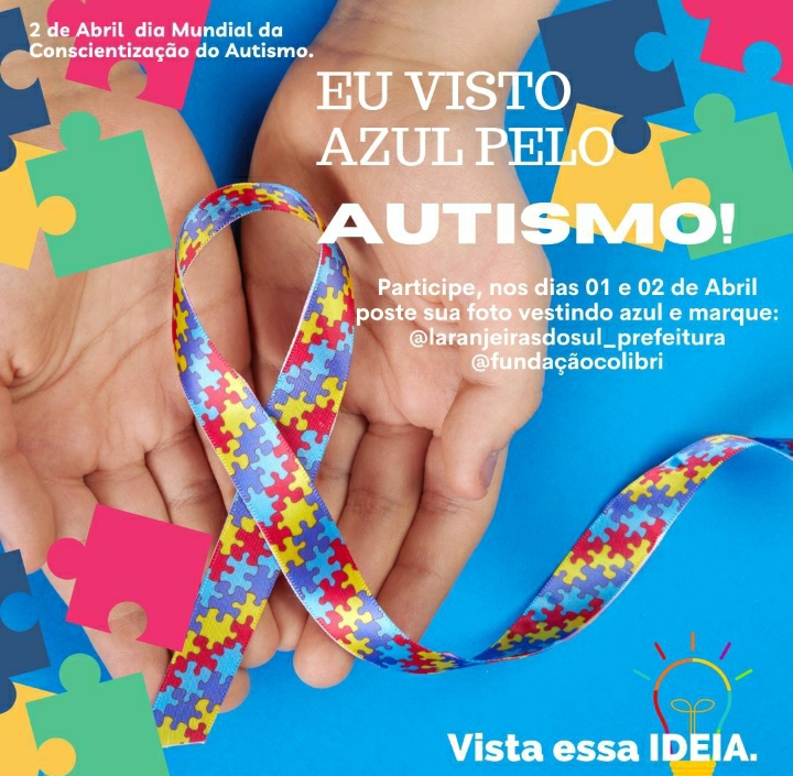 LS: FundaÃ§Ã£o Colibri vai realizar o PedÃ¡gio de conscientizaÃ§Ã£o do Autismo