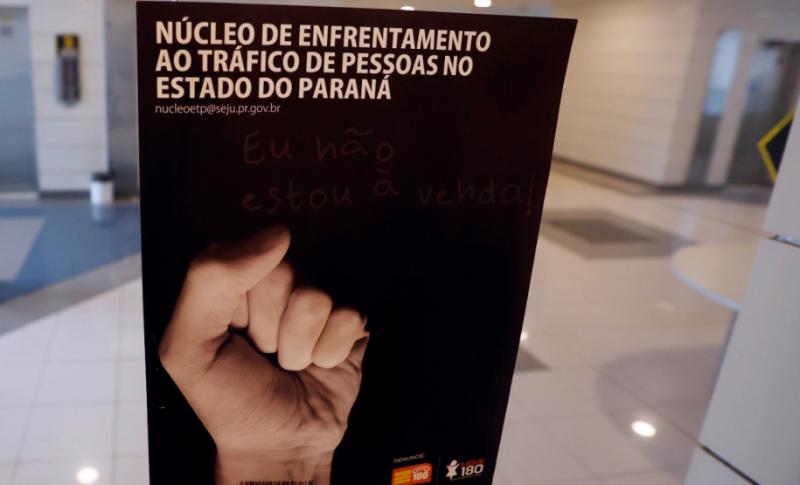 Estado do ParanÃ¡ tem rede de proteÃ§Ã£o contra o trÃ¡fico de pessoas