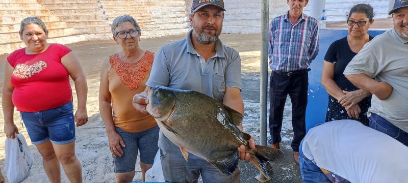 2Âª EdiÃ§Ã£o da Feira do Peixe Vivo de Virmond comercializou quase meia tonelada 