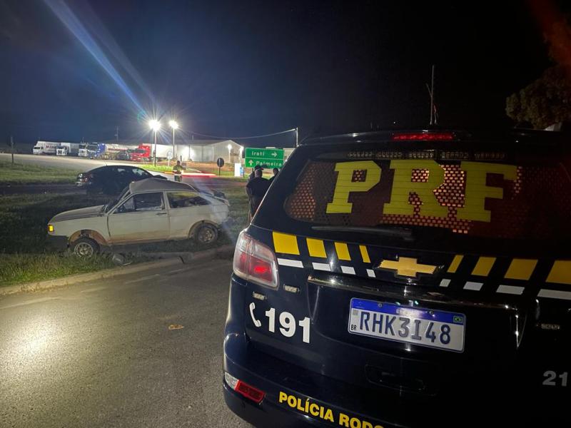 Palmeira: Condutor "bÃªbado" provoca acidente na BR 277 e uma pessoa morre
