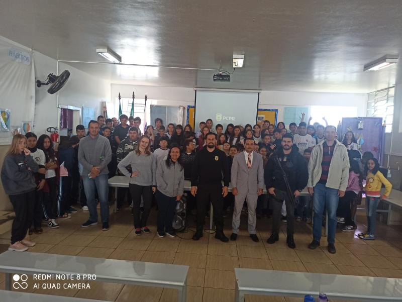 LS: PC segue com ciclo de palestras sobre violÃªncia nas escolas 