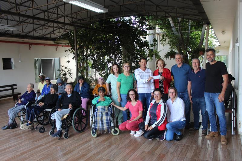 Ação da Sociedade Rural de Laranjeiras do Sul beneficia Casa de Repouso São Francisco Xavier 