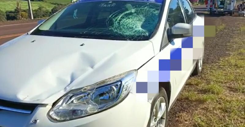 RBI: CrianÃ§a sofre ferimentos graves apÃ³s ser atropelada por veÃ­culo 