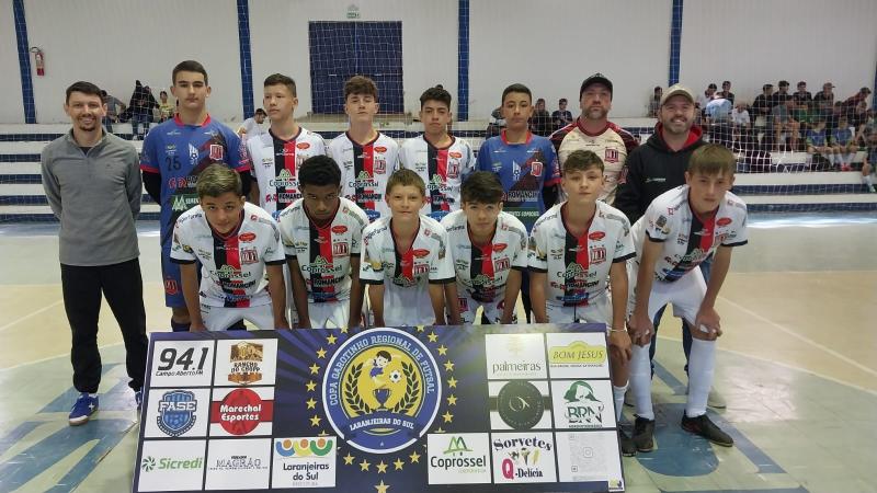 Neste sÃ¡bado (13), Sub 13 e Sub 15 movimentaram a Copa Garotinho de Futsal Base.
