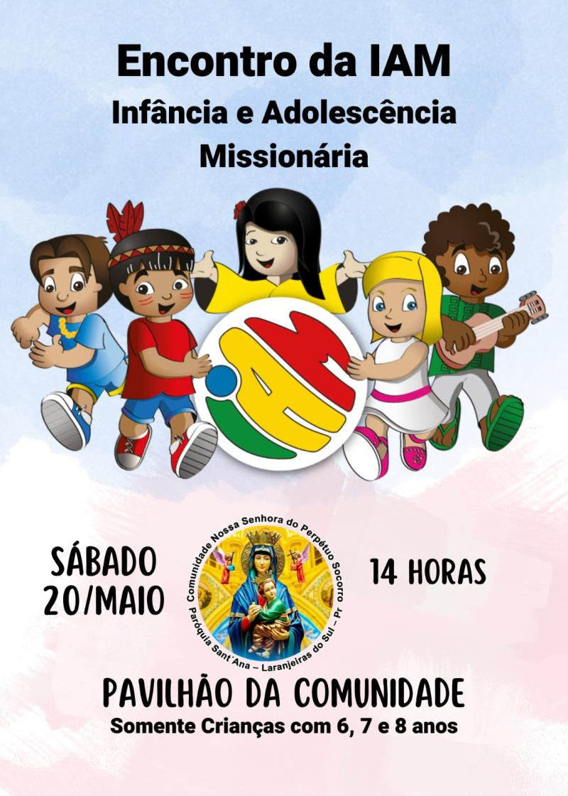 LS: Comunidade PerpÃ©tuo Socorro realiza encontro da infÃ¢ncia adolescÃªncia MissionÃ¡ria