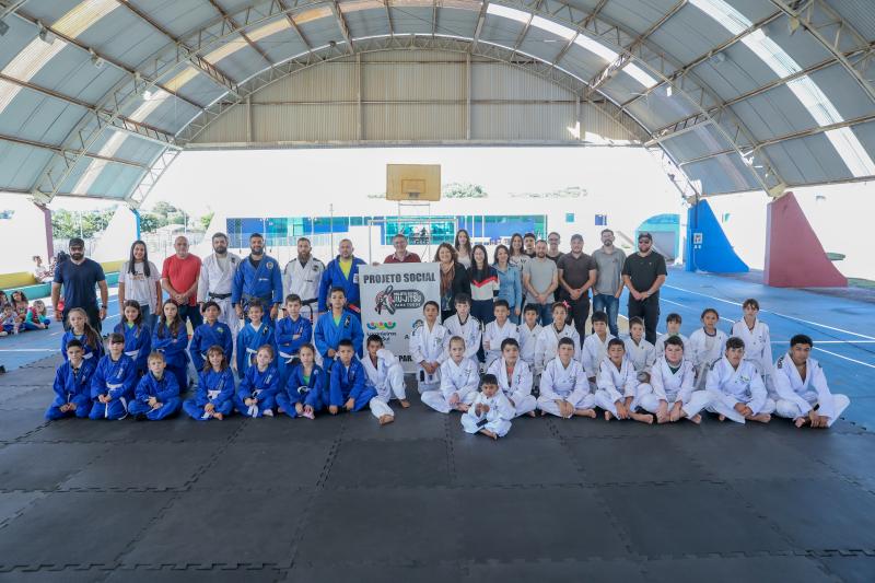 Aula Inaugural do Projeto â€œJiu-Jitsu Para Todosâ€ foi realizada nesta terÃ§a (16). 