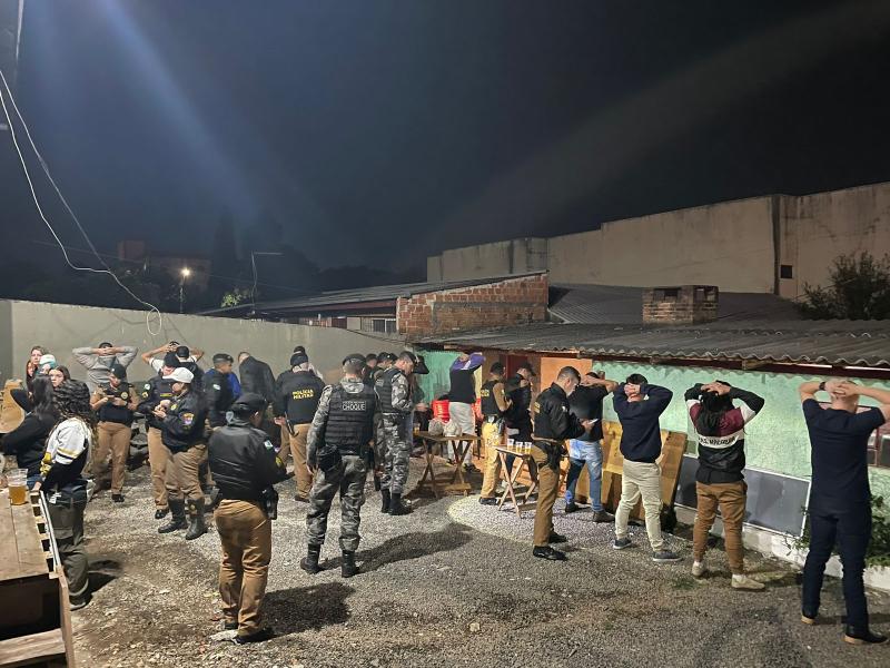 PM realiza "OperaÃ§Ã£o AIFU" e toda a regiÃ£o do 16Âº BPM de Guarapuava