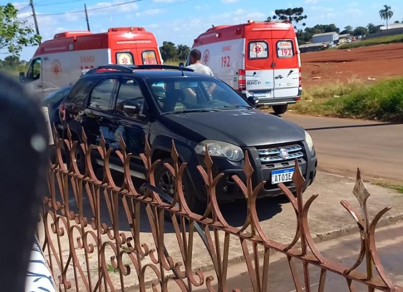Guarapuava: Homem bate na mulher, reage Ã  abordagem da PM e Ã© morto 