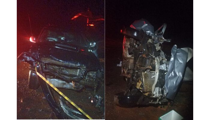 Quedas: ColisÃ£o frontal deixa uma vÃ­tima fatal na PR-473