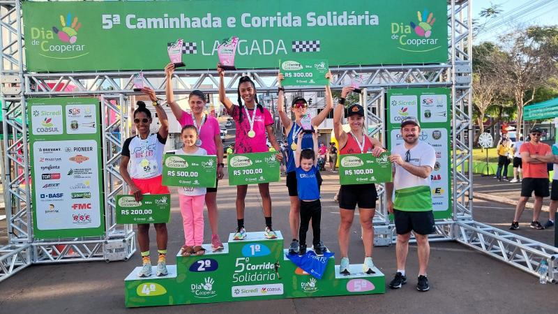 Confira os Ganhadores da 5Âª Corrida SolidÃ¡ria da Sicredi e Coasul