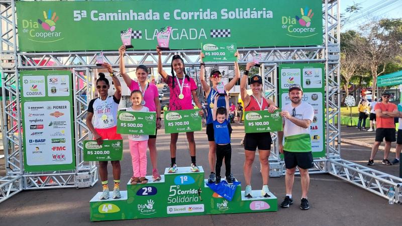 Confira os Ganhadores da 5ª Corrida Solidária da Sicredi e Coasul