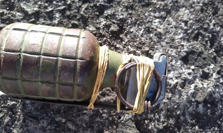 Granada Ã© encontrada dentro de carro em Guarapuava