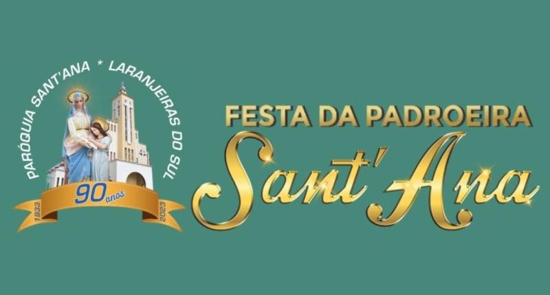 ParÃ³quia SantÂ´Ana divulga a programaÃ§Ã£o da Festa da Padroeira alusiva aos 90 anos 