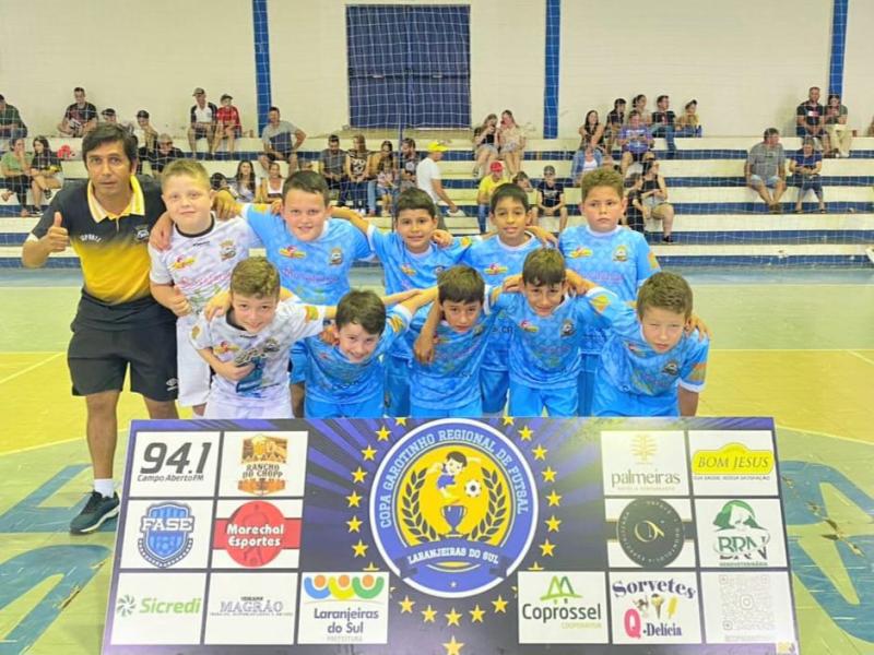 Neste sÃ¡bado (15) comeÃ§am as quartas de finais da Copa Garotinho de Futsal Categorias de Base