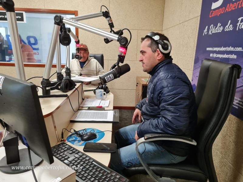 Presidente da Comunidade SÃ£o Pedro Cidade participa ao vivo do Alegria Geral 