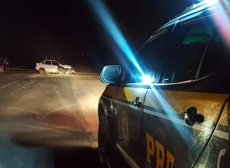 CandÃ³i: Idoso morre apÃ³s acidente envolvendo 3 veÃ­culos na BR 373