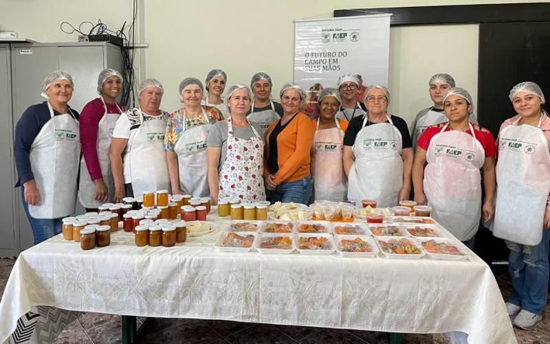 Parceria da prefeitura de Virmond e Senar viabiliza Curso de ProduÃ§Ã£o artesanal de alimentos 