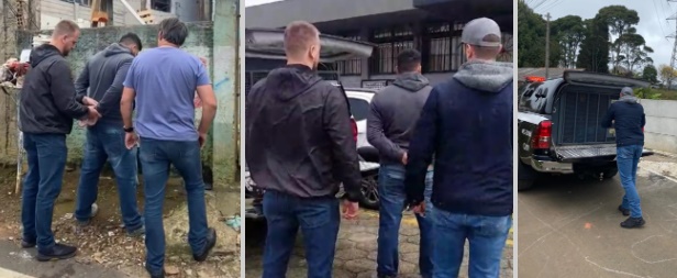 Guarapuava: PCPR prende casal de estelionatÃ¡rios e evita prejuÃ­zo de R$ 35 mil.