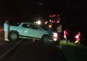 CandÃ³i: Acidente grave na BR 373 deixa uma pessoa morta e duas feridas