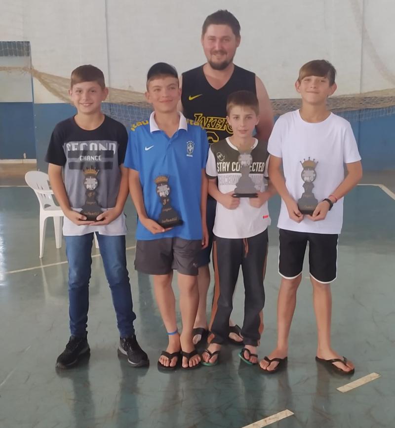 Confira os CampeÃµes do Torneio Municipal de Xadrez em Virmond PR 