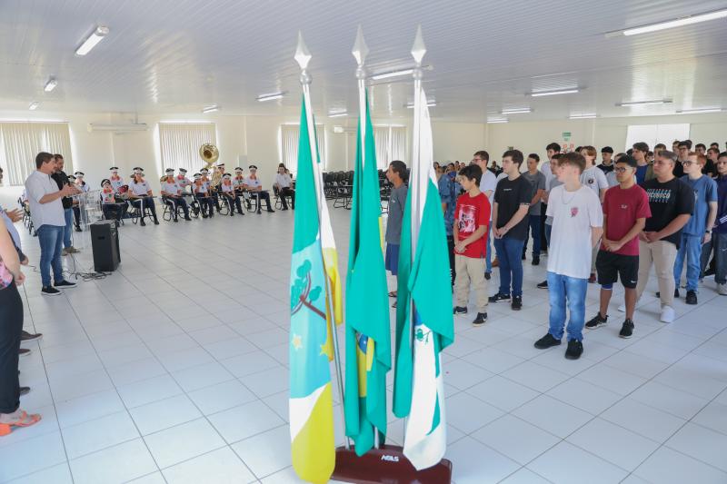 Junta do ServiÃ§o Militar realiza cerimÃ´nia de entrega de CDIs em Laranjeiras do Sul