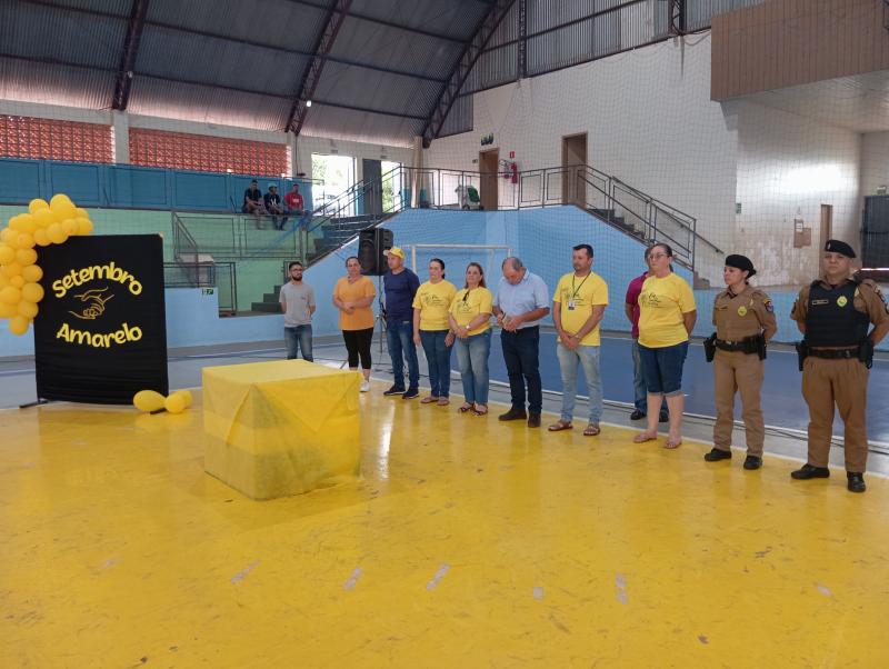 Porto Barreiro realizou a Caminhada OrientaÃ§Ã£o Setembro Amarelo