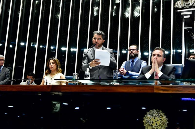 Aprovado no Senado, marco temporal para terras indÃ­genas segue para sanÃ§Ã£o  Fonte: AgÃªncia Senado