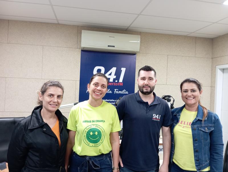 DireÃ§Ã£o do ISJ visita a Campo Aberto FM para divulgaÃ§Ã£o do Bazar em Prol a UTI