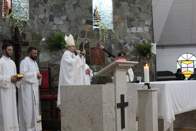 4Âº dia da Novena em louvor a Nossa Senhora Aparecida em Laranjeiras do Sul serÃ¡ presidida pelo Bispo Dom Amilton