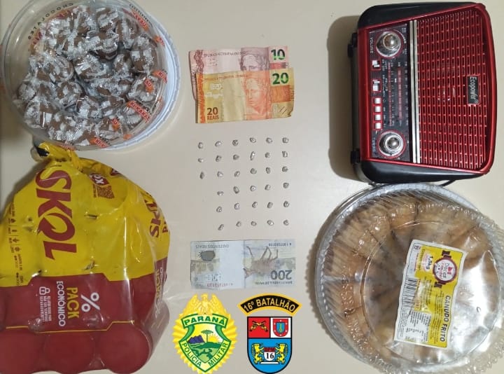 Palmital: Mulher Ã© presa por trÃ¡fico apÃ³s trocar drogas por objetos