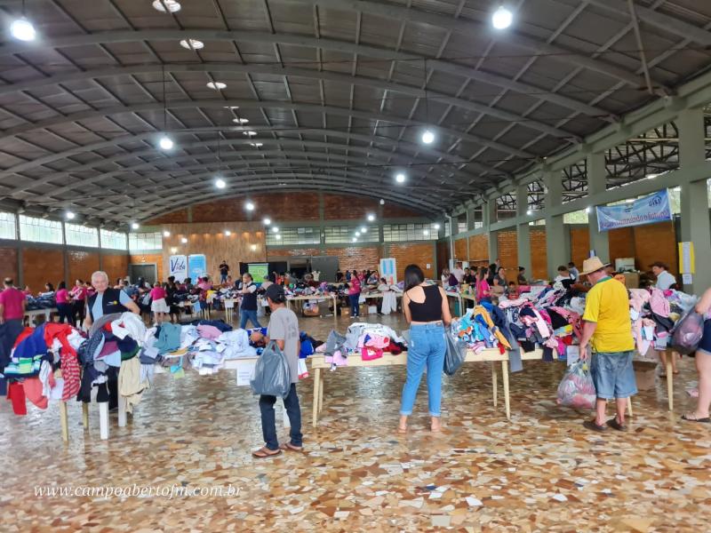 Bazar do Instituto São José em prol a UTI já começou