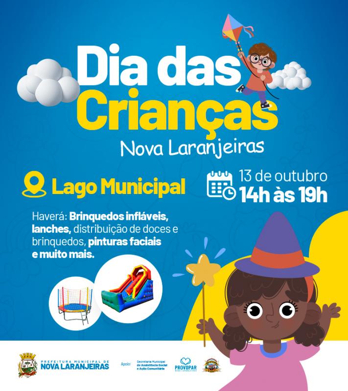 Nova Laranjeiras prepara um dia especial para as crianÃ§as do municÃ­pio