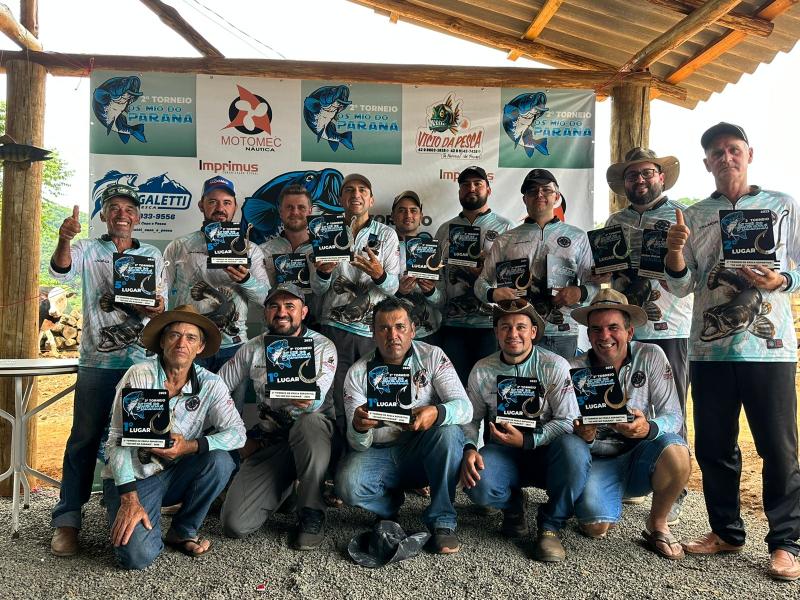 Os BiguÃ¡ do IguaÃ§u sÃ£o campeÃµes da 2Âª Pesca Esportiva em Porto Barreiro 