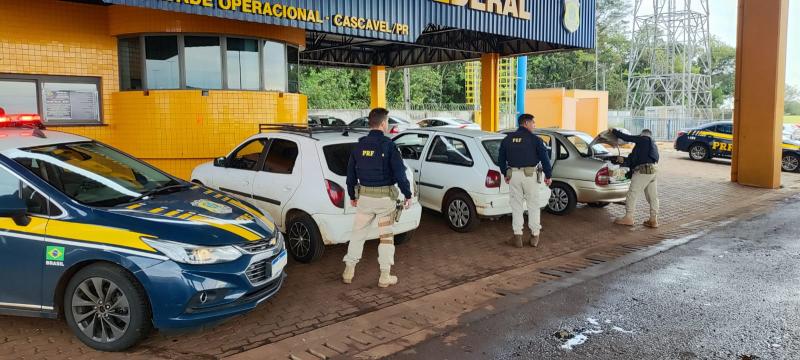 PolÃ­cia RodoviÃ¡ria Federal apreende 730 quilos de maconha em aÃ§Ãµes distintas em menos de uma hora