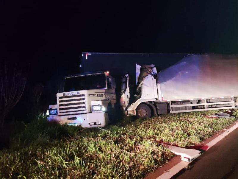 Jovem morre ao ser ejetado de caminhÃ£o em grave acidente entre Cantagalo e CandÃ³i